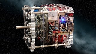 Gyroscopic Inertia Pulse Motor Generator DEMO  3 new inventions  one machine [upl. by Barsky]