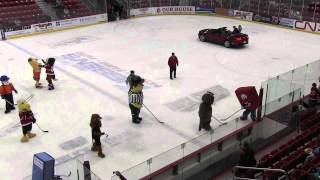 Mascot Mania Hockey Game with the Fighting Saints amp Victory Ford [upl. by Veejar]