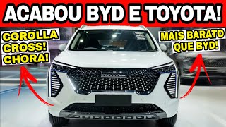 🚨 NOVO SUV BARATO DA GWM QUE VAI DERRUBAR COROLLA CROSS E COMPASS NO BRASIL MUITO MAIS COMPLETO [upl. by Anelrihs]