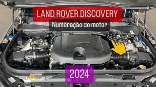 Número do motor e chassi da land rover discovery 20232024 ingeniun D300 [upl. by Athal]