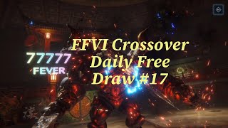 FF7 Ever Crisis FFVI Crossover Daily Free Draw 17 [upl. by Avictor284]