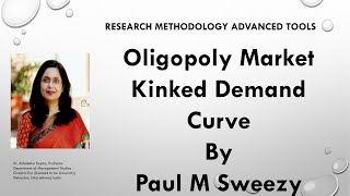 Oligopoly Market Kinked Demand Curveoligopolymarketsellerbuyer [upl. by Krilov272]