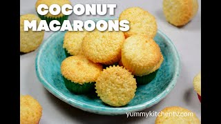 Coconut macaroons [upl. by Sahcnip]