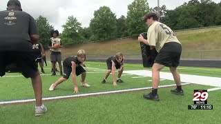 Monticello HS Football Camp [upl. by Melbourne]