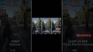 1080p native vs 1080p Dlss vs 1440p DLDSR with DLSS  Image quality and performance comparison [upl. by Surdna]