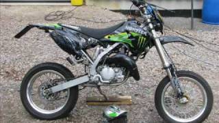 Kawasaki KDX 125 Supermoto Part 2 [upl. by Oirromed843]