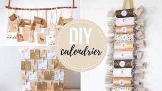 3 DIY  Calendriers de lavent [upl. by Abernon]