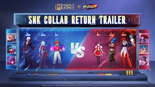 MLBB × KOF  Collab Encore Trailer  Mobile Legends BangBang [upl. by Creedon]