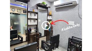 Luxurious Small Salon Interior Design At Low Budget Your Customers Will Love It [upl. by Kohl]