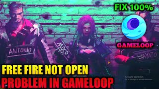 Free fire not open problem in gameloop  free fire not open in gameloop [upl. by Aihsekyw265]