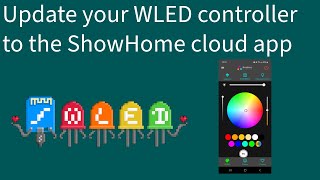 Updating WLED firmware to the cloud app [upl. by Isied]