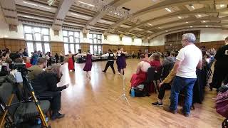 Newcomer Amer Waltz SemiFinal  Purdue Ballroom Classic 2024 [upl. by Llebiram]