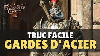 Éliminer les gardes dacier facilement en combat  Baldurs Gate 3 [upl. by Nylrehc]