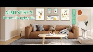 AIMINTSEN Picture Hanging Kit [upl. by Pesek]