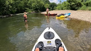 Kayak Camping in EXTREME Heat and Low Water Levels [upl. by Bernetta]