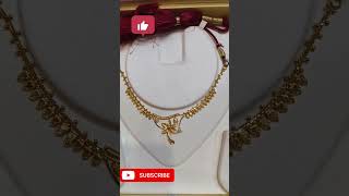 light weight gold necklace design youtubeshorts viralvideo trending youtube like gold love [upl. by Caryn]