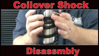 DIY  Aldan American  How to Disassemble a coilover shock [upl. by Javed670]