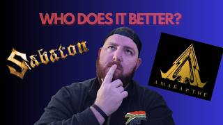 South African Reacts to Sabaton amp Amaranthe  82nd All the way [upl. by Adner]