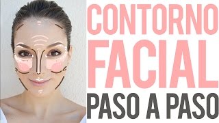 Tutoriales básicos Cómo contornear el rostro paso a paso [upl. by Benedicto]