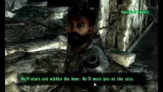 Fallout 3 Tips  Technique for how to kill Deathclaws Head of State [upl. by Drallim]