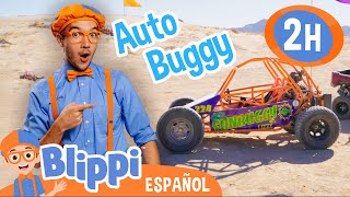 Vehiculo todo terreno sobre arena  Blippi Español  Videos educativos para niños  Aprende y Juega [upl. by Lezti]