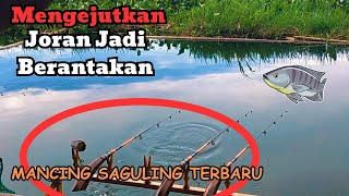 Mengejutkan Joran Jadi Berantakan  Mancing Saguling Terbaru [upl. by Deraj]