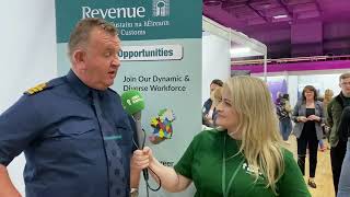 Revenue exhibiting at Jobs Expo Galway  30th Sep 2023 at Leisureland [upl. by Bianca]