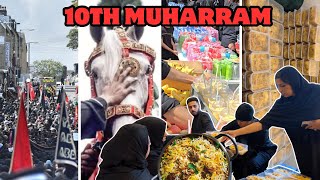 10th Muharram Jaloos  500 boxes Biryani  Niyaz E Hussain عليه السلام areflexion food muharram [upl. by Fattal]