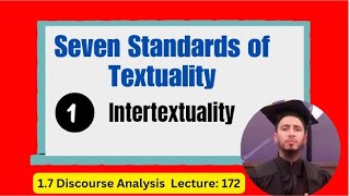 SevenStandardsofTextuality Intertextuality [upl. by Ereynihc]