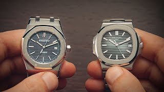 Audemars Piguet Royal Oak vs Patek Philippe Nautilus  Watchfinder amp Co [upl. by Kcirdot47]