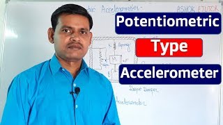 Potentiometric type Accelerometer for Acceleration Measurement explain in Hindi [upl. by Irahc]