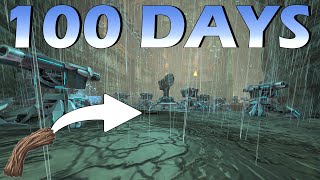 I Spent 100 DAYS On A Fibercraft Ark Server [upl. by Aeslek435]