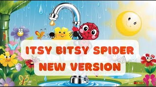 Itsy Bitsy Spider Karaoke with Lyrics │Nursery Rhyme New Version │Kids Song │Sing and Shine Tunes [upl. by Cha]