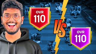 First Ever 110 vs 110 OVR Battle  FC MOBILE [upl. by Balf]