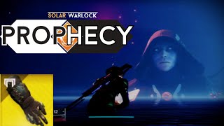 Solo Prophecy  Solar Warlock  Destiny 2  Season of The Wish [upl. by Ativahs166]