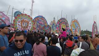 Sumpango Sacatepequez Guatemala Festival de Barriletes Gigantes 25 años [upl. by Rema]