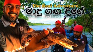 මාදු ගංතෙර දිගේ  Adventures of Madu River  wishwatiyubaya 👣🙄🐊 [upl. by Coit]