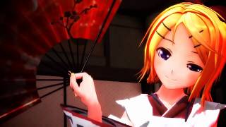 狐ノ嫁入リ【ＭＭＤ－ＰＶ】Kagamine Rin and Kaito v3 [upl. by Rickard999]