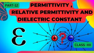 Permittivity  Relative Permittivity and Dielectric Constant Explained in Hindi [upl. by Oneill]