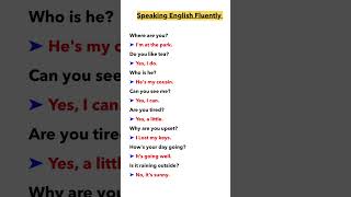 English Conversation Practice  How to Improve Your English englishconversation shorts english [upl. by Auqenehs996]