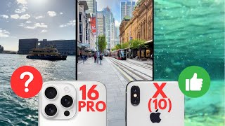 iPhone 16 Pro vs iPhone X Camera Test  REAL SHOWDOWN in 5 MINs [upl. by Htnamas]