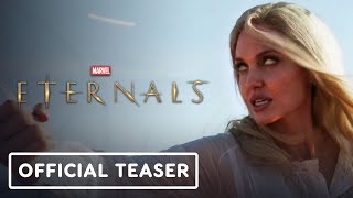 Marvel Studios’ Eternals  Official Teaser Trailer 2021 Angelina Jolie Kumail Nanjiani [upl. by Bedell]