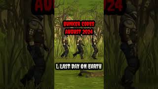 Bunker Alfas Codes For August 2024 ldoe lastdayonearth shorts [upl. by Conlee968]