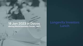 Longevity Investors Lunch Davos 2023 [upl. by Brost]