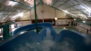 Weyburn Leisure Center Waterslide POV Weyburn Saskatchewan [upl. by Caspar625]