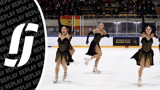 Team Berlin 1 GER  Senior  Short program 20212022 [upl. by Rihana]