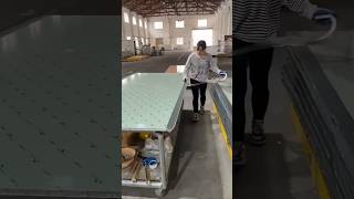 Aluminum honeycomb panel trimming process [upl. by Leifer]