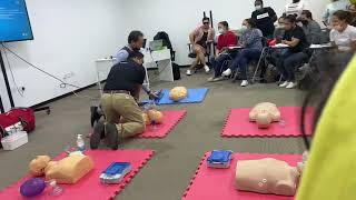 BASIC LIFE SUPPORT TRAINING VIDEO  Return Demo [upl. by Jenna179]