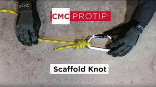 How to tie a Scaffold Knot  CMC Pro Tip [upl. by Manus]