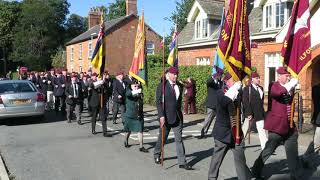 Annual parade of The Leicester Parachute Regimental Association 2019 Somerby [upl. by Ardene]